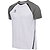 Hummel Lead 2.0 Polo Hommes - Blanc / Gris