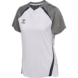 Hummel Lead 2.0 Polo Dames - Wit / Grijs