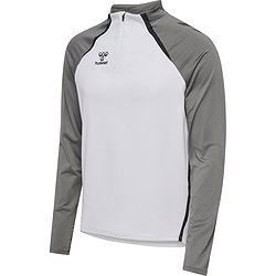 Hummel Lead 2.0 Ziptop Hommes - Blanc / Gris