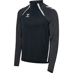 Hummel Lead 2.0 Ziptop Enfants - Noir / Asphalte