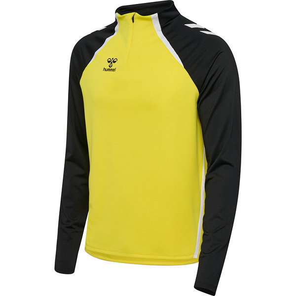 Hummel Lead 2.0 Ziptop Enfants - Jaune / Noir