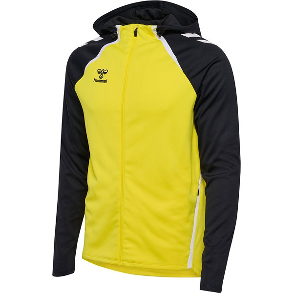 Hummel Lead 2.0 Hoodie Kinder - Gelb / Schwarz