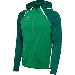 Hummel Lead 2.0 Hoodie Kinder - Grün / Dunkelgrün