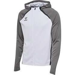 Hummel Lead 2.0 Sweat À Capuche Enfants - Blanc / Gris