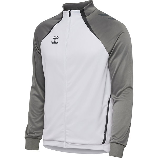 Hummel Lead 2.0 Trainingsjacke Herren - Weiß / Grau