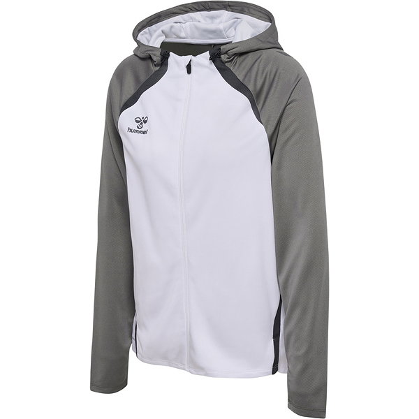Hummel Lead 2.0 Hoodie Damen - Weiß / Grau