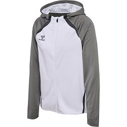 Vorschau: Hummel Lead 2.0 Hoodie Damen - Weiß / Grau
