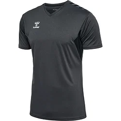 Hummel Authentic Maillot Manches Courtes Hommes - Asphalte