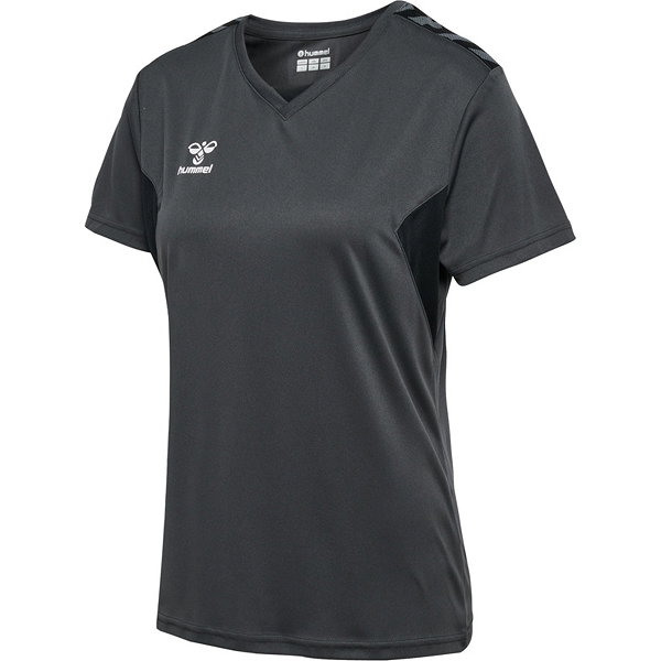 Hummel Authentic Maillot Manches Courtes Femmes - Asphalte