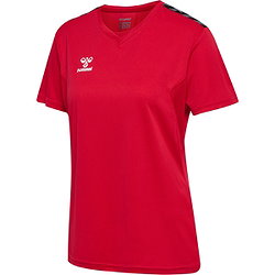 Hummel Authentic Trikot Kurzarm Damen - Rot