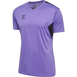 Hummel Authentic Maillot Manches Courtes Hommes - Mauve / Asphalte