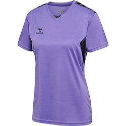 Hummel Authentic Trikot Kurzarm Damen - Lila / Asphalt