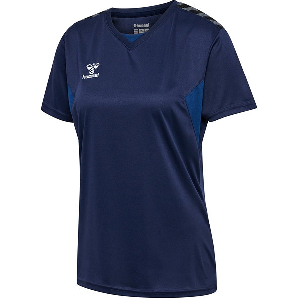 Hummel Authentic Maillot Manches Courtes Femmes - Marine
