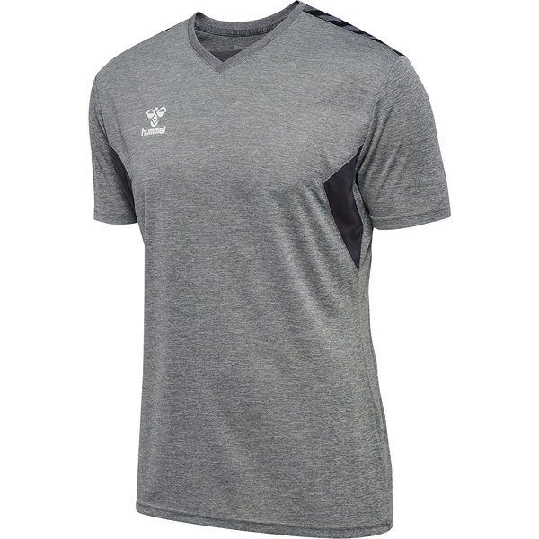 Hummel Authentic Maillot Manches Courtes Enfants - Gris Mélange