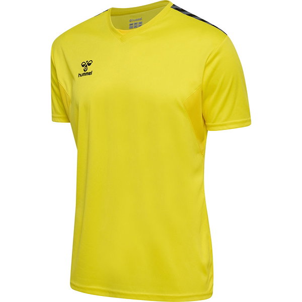 Hummel Authentic Maillot Manches Courtes Enfants - Jaune Clair