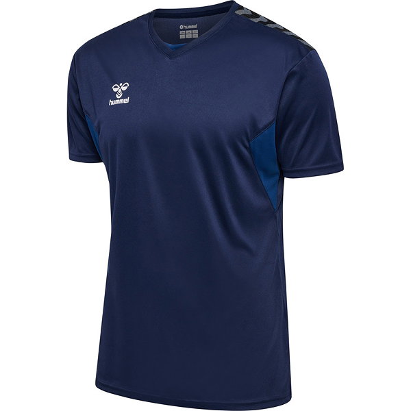 Hummel Authentic Maillot Manches Courtes Enfants - Marine