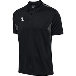 Hummel Authentic Polo Hommes - Noir