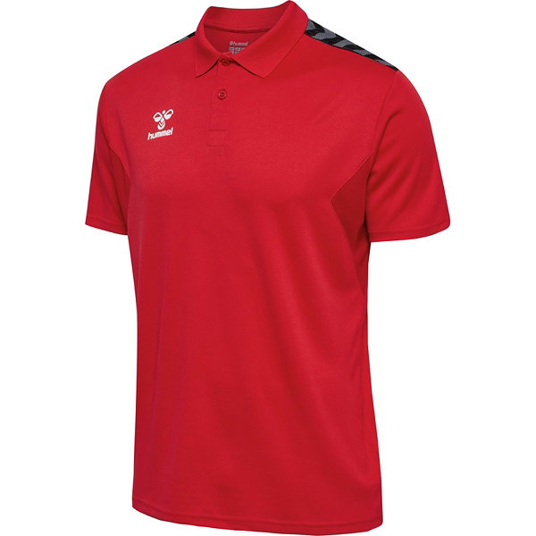 Hummel Authentic Polo Hommes - Rouge