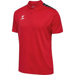 Hummel Authentic Polo Hommes - Rouge