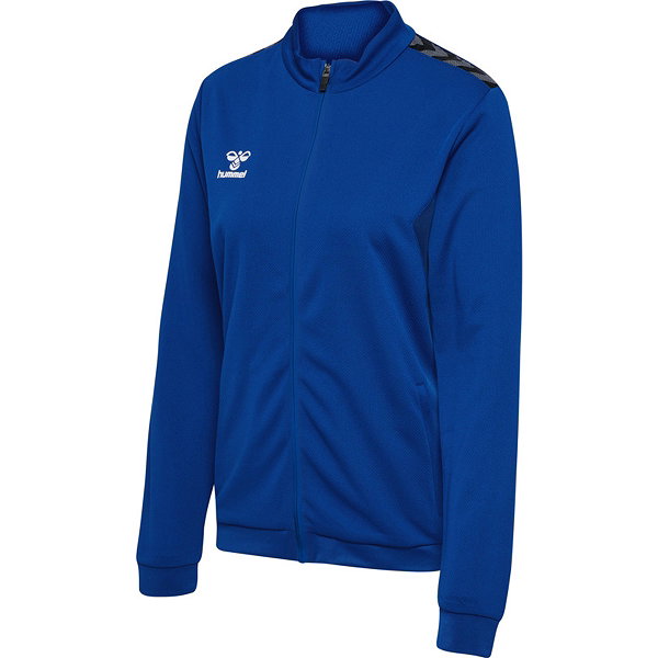 Hummel Authentic Trainingsjacke Damen - Royal / Weiß