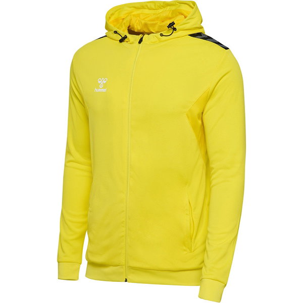 Hummel Authentic Sweat À Capuche Enfants - Jaune Clair