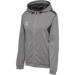 Hummel Authentic Hoodie Damen - Grau Meliert