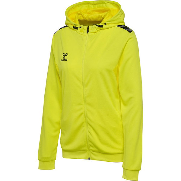 Hummel Authentic Sweat À Capuche Femmes - Jaune Clair