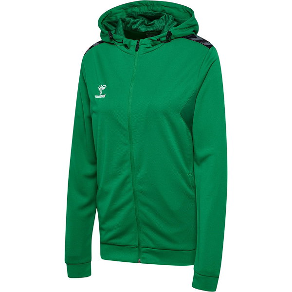 Hummel Authentic Hoodie Dames - Groen
