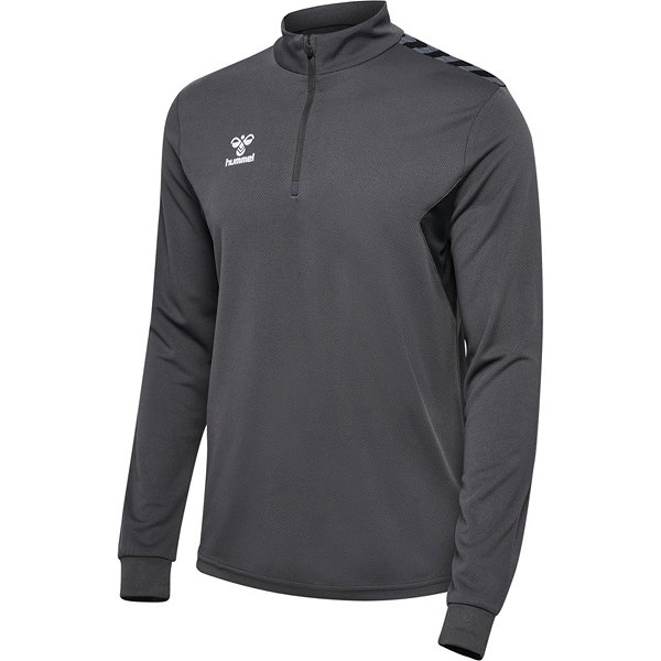 Hummel Authentic Ziptop Heren - Asfalt
