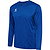 Hummel Authentic Voetbalshirt Lange Mouw Heren - Royal / Wit