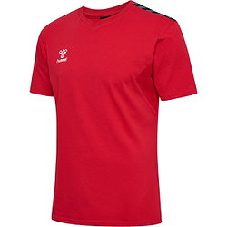 Hummel Authentic T-Shirt Hommes - Rouge