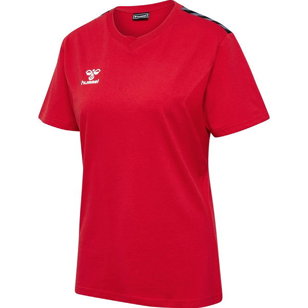 Hummel Authentic T-Shirt Dames - Rood