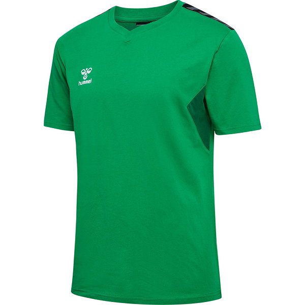 Hummel Authentic T-Shirt Hommes - Vert
