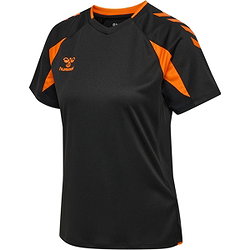 Hummel Core 2.0 Trikot Kurzarm Damen - Schwarz / Orange
