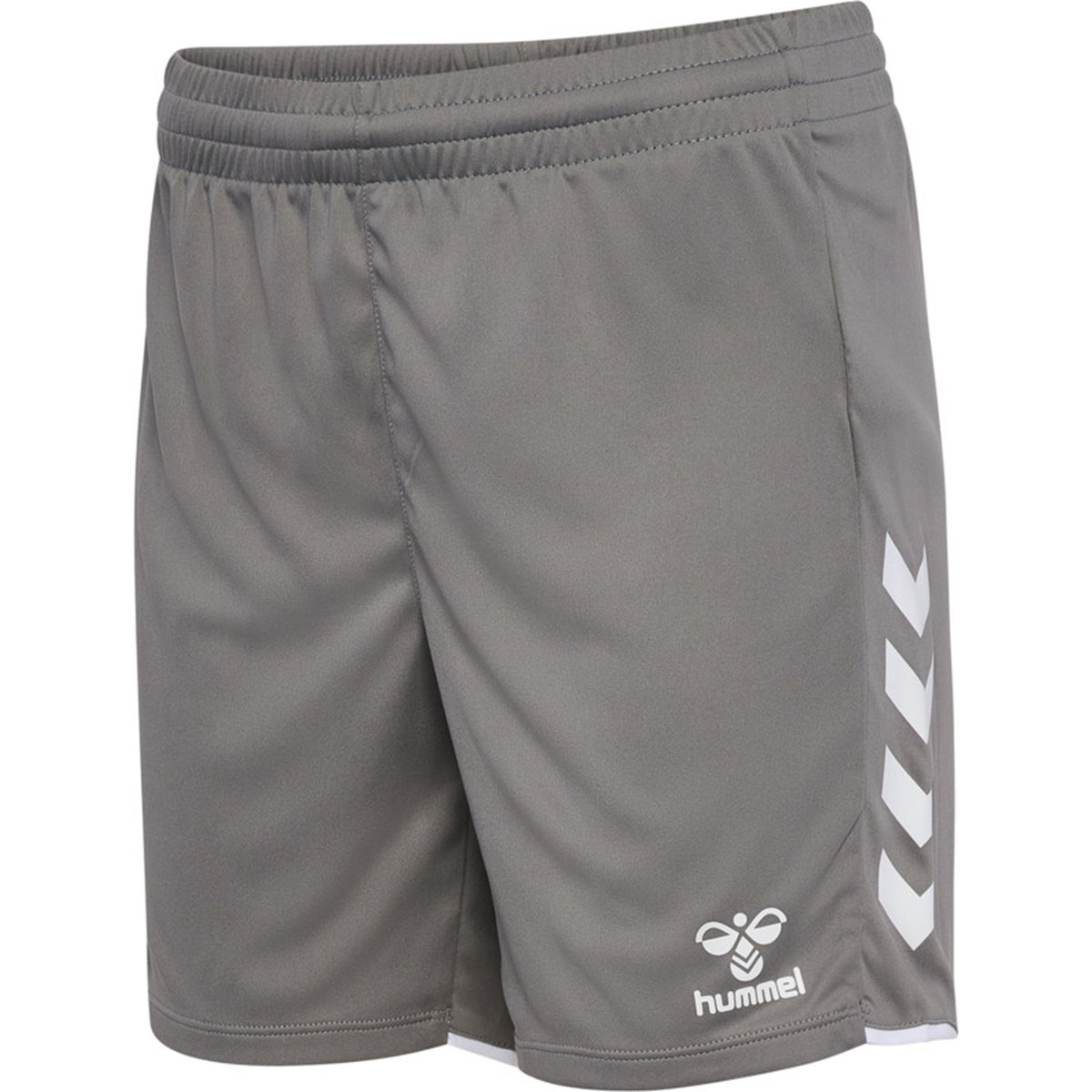 Short Femme Hummel Hmlstaltic Cotton – Short Hybride Confort, Poches Et Cordon, Gris/Noir