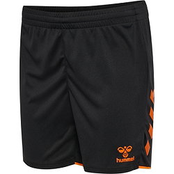Hummel Core 2.0 Short Dames - Zwart / Oranje