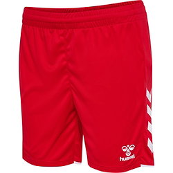 Hummel Core 2.0 Short Dames - Rood / Wit