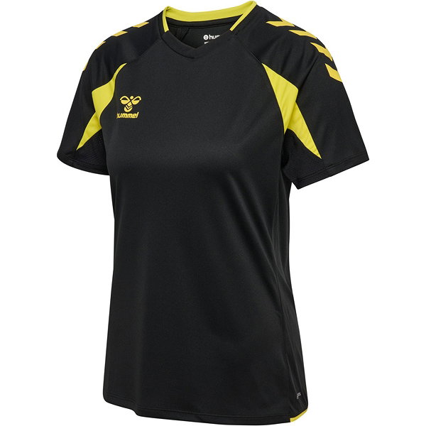 Hummel Core 2.0 Trikot Kurzarm Damen - Schwarz / Gelb