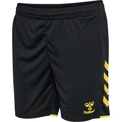 Hummel Core 2.0 Short Dames - Zwart / Geel
