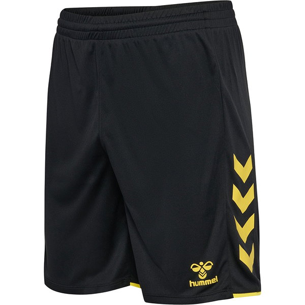 Hummel Core 2.0 Short Hommes - Noir / Jaune