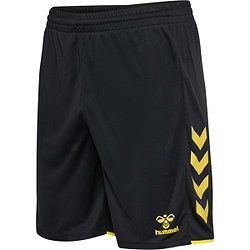 Hummel Core 2.0 Short Hommes - Noir / Jaune