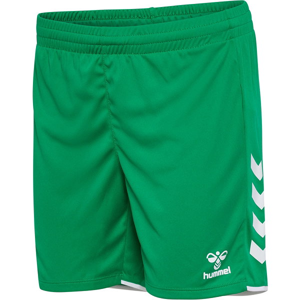 Hummel Core 2.0 Short Femmes - Vert / Blanc