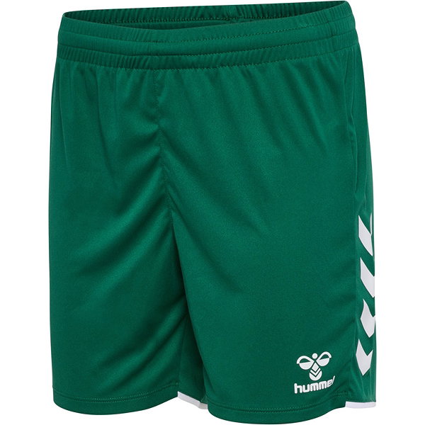 Hummel Core 2.0 Short Femmes - Vert Foncé / Blanc