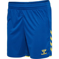 Hummel Core 2.0 Short Dames - Royal / Geel