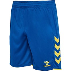 Hummel Core 2.0 Short Hommes - Royal / Jaune