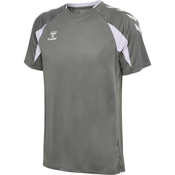 Hummel Core 2.0 Maillot Manches Courtes Hommes - Gris / Blanc