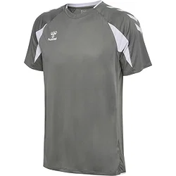 Hummel Core 2.0 Maillot Manches Courtes Hommes - Gris / Blanc