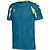Hummel Core 2.0 Maillot Manches Courtes Hommes - Celestial / Pale Lime Yellow