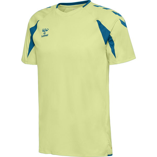 Hummel Core 2.0 Trikot Kurzarm Kinder - Pale Lime Yellow / Celestial