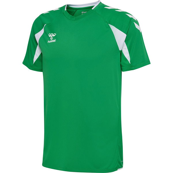 Hummel Core 2.0 Maillot Manches Courtes Enfants - Vert / Blanc